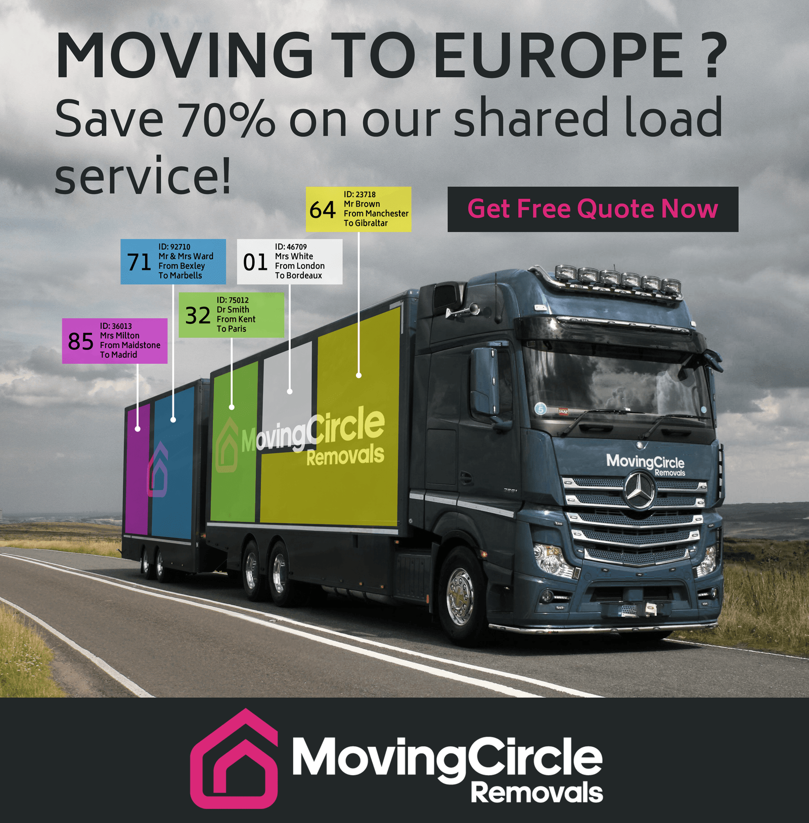 Moving Circle European Relocations